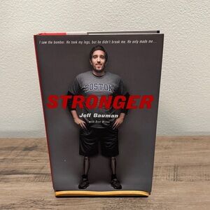 Stronger by Jeff Bauman Hardcover Book